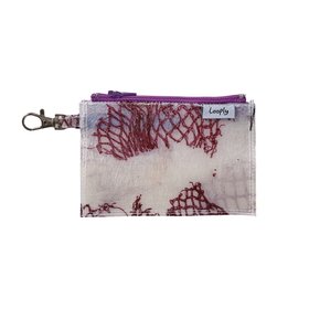 Repurposed Plastic Mini Pouch - Purple