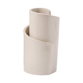 Spiral Stoneware Vase
