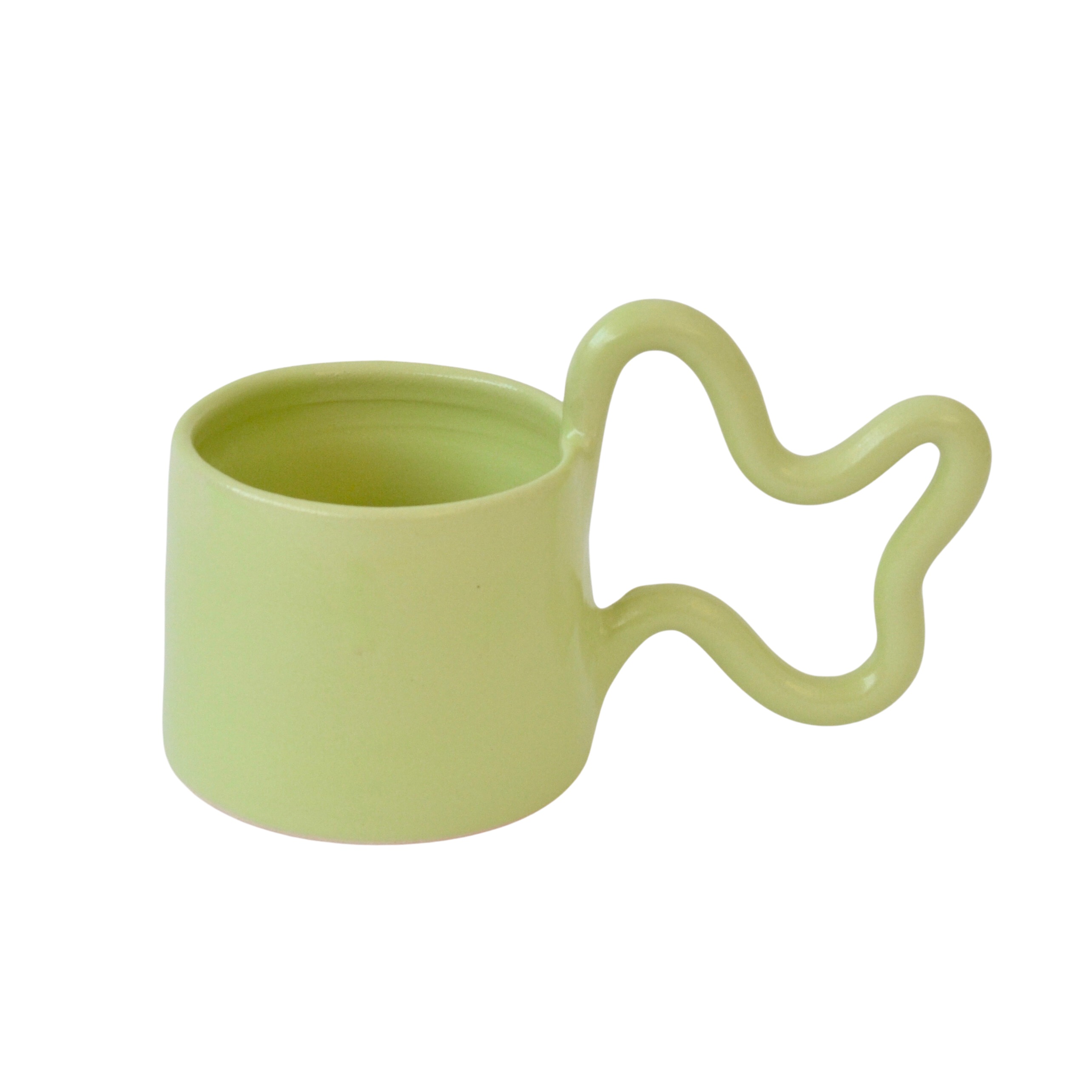 Wiggle Mug - Mint Green