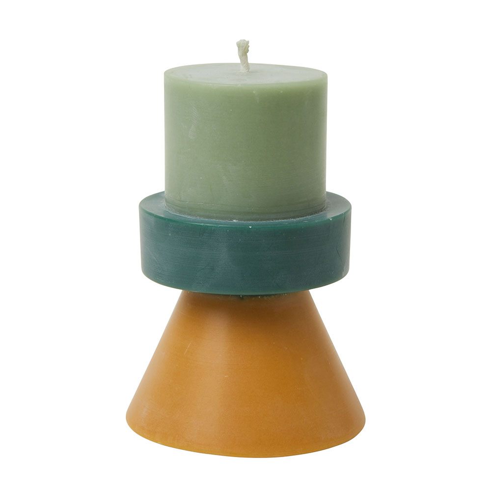 Mini Stack Candle - Pistachio & Curry