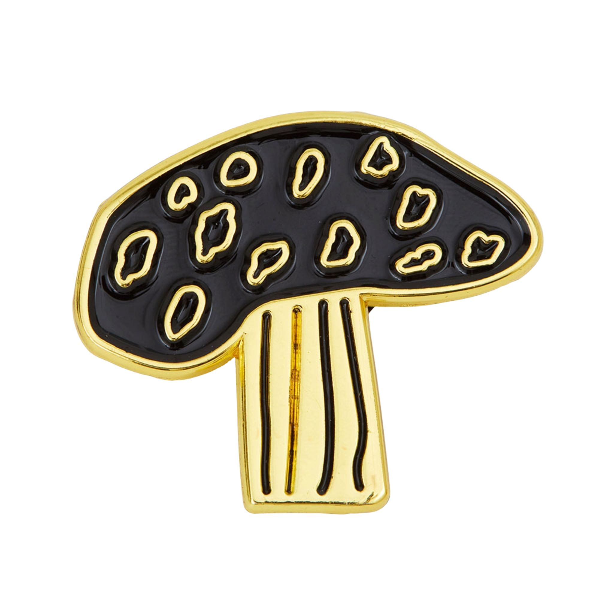 Mushroom Enamel Pin Badge