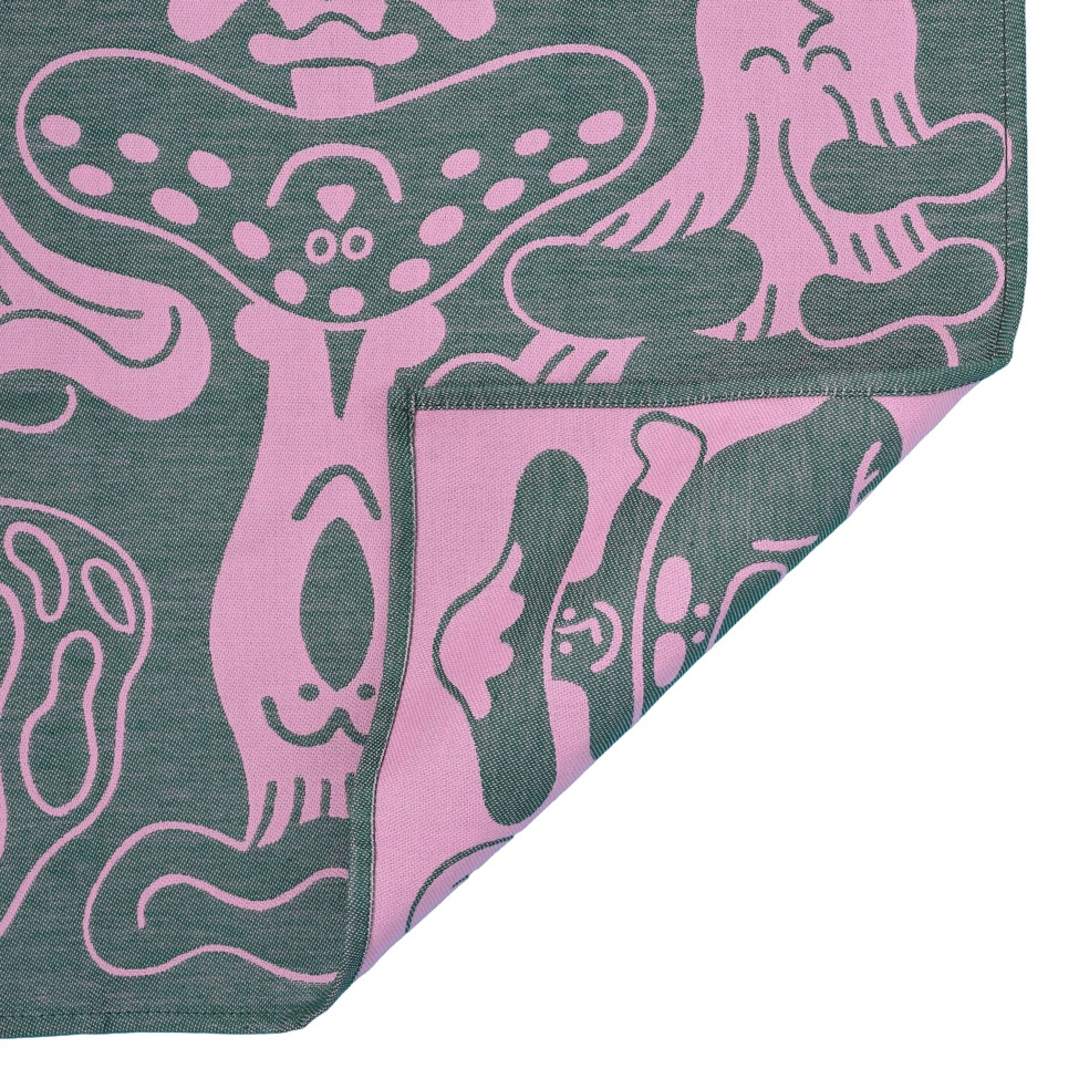 Mushroom Cotton Tea Towel