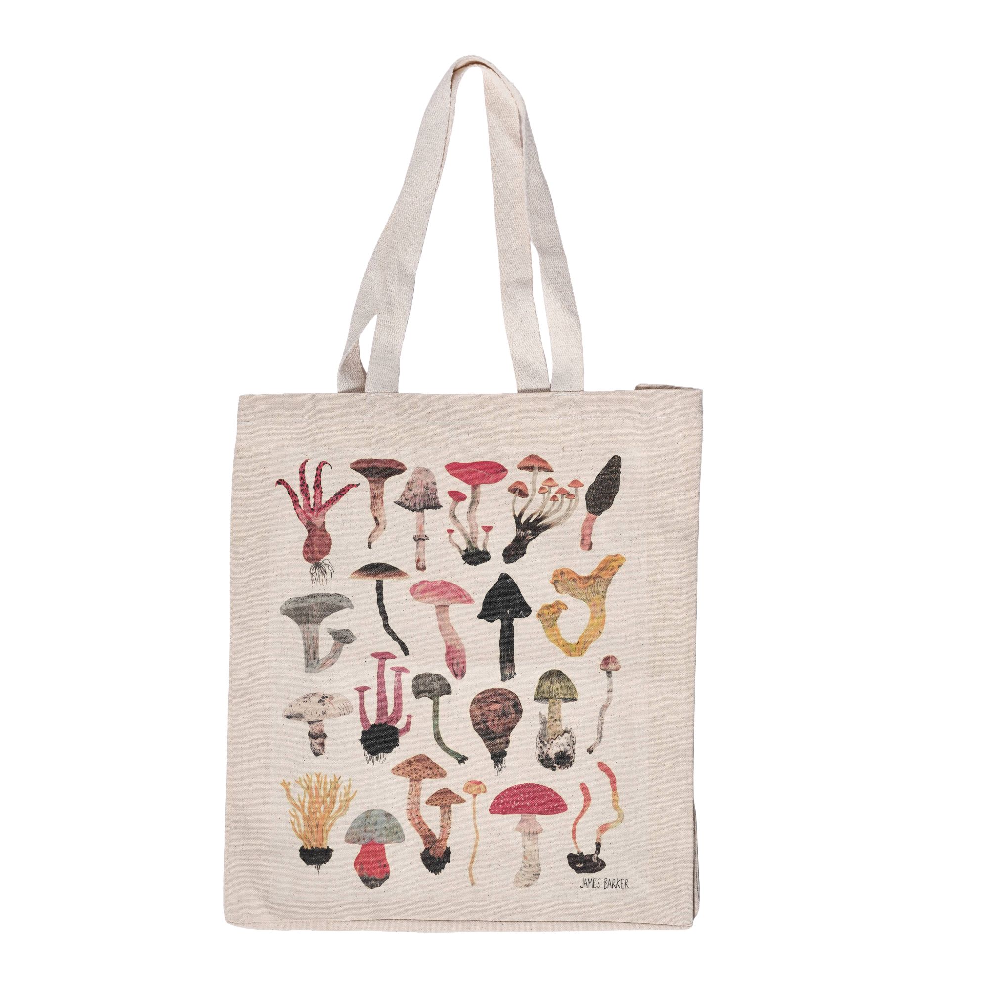 Mushroom Canvas Tote