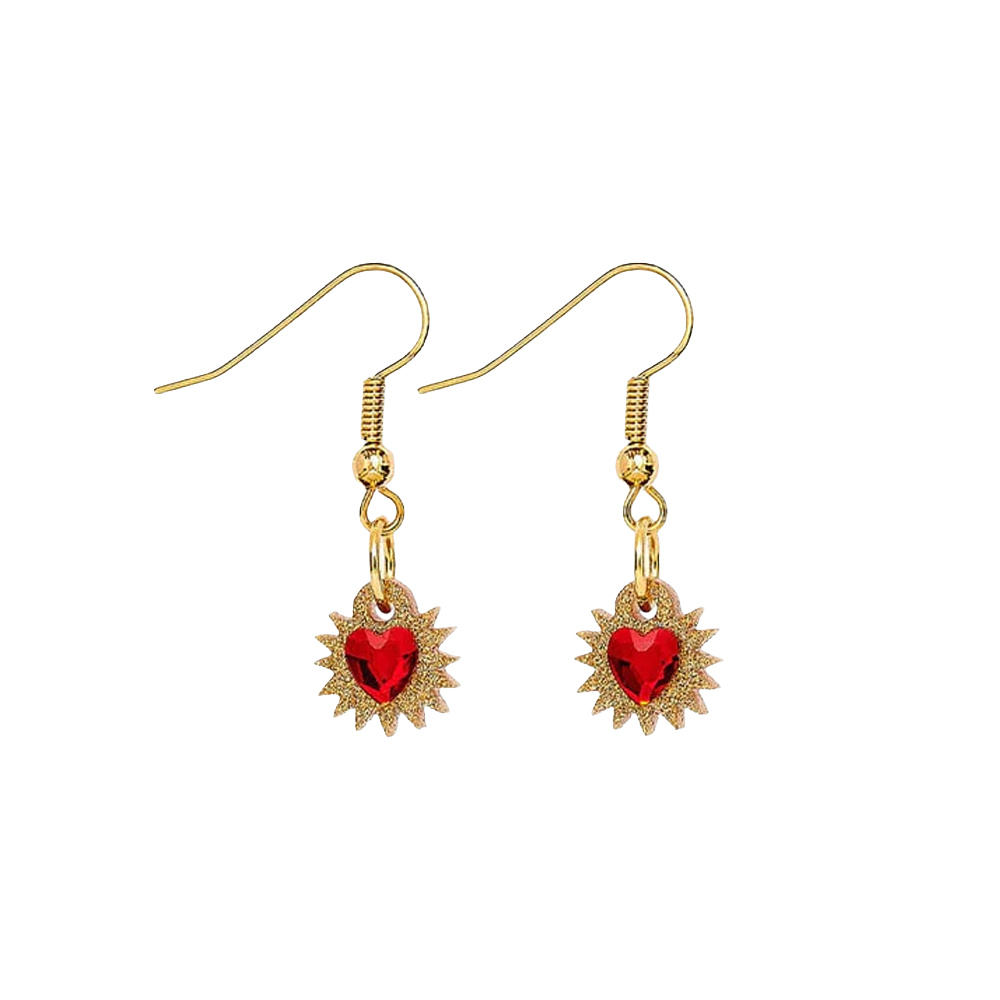 Mini Immaculate Heart Earrings