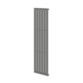 Flomasta 1800mm x 452mm 2598BTU Anthracite Vertical Designer Radiator