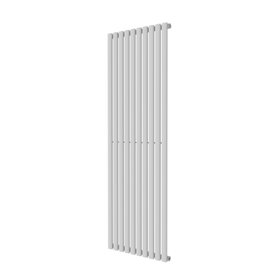 Flomasta 1800mm x 604mm 3468BTU White Vertical Designer Radiator