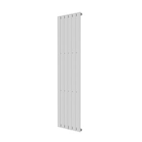 Flomasta 1800mm x 452mm 2598BTU White Vertical Designer Radiator
