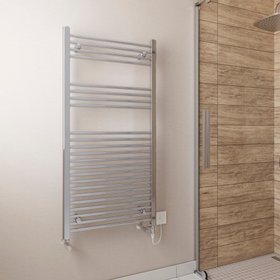 Flomasta 400W White Towel Radiator Heating Element