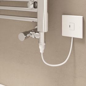 Flomasta 150W White Towel Radiator Heating Element