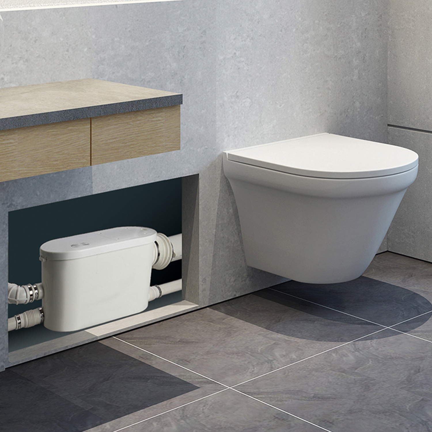 Flomasta Macerator WC & Bathroom (Slim)