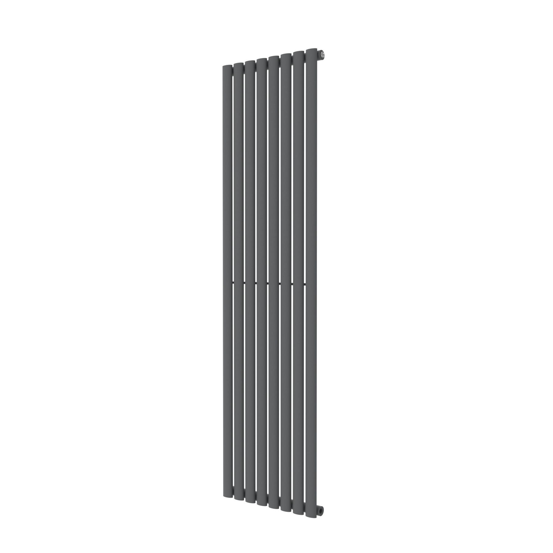 Flomasta 1800mm x 480mm 3339BTU Anthracite Vertical Designer Radiator