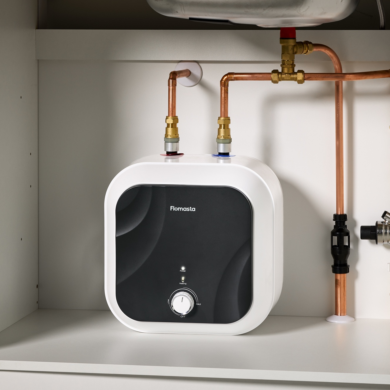 360° View Flomasta Flomasta Undersink Electric Water Heater 2kW 10Ltr