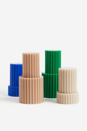 H&M, Shaped Pillar Candle from £9.99
