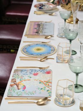 Royal Pavilion Tableware In The Banqueting Room Saloon Mat