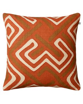 Geometric Applique Cushion