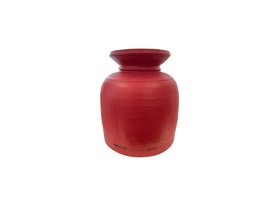 Mango Wood Painted Pot