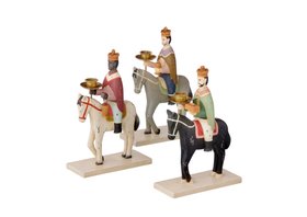 Wise Men on Horseback Candlesticks
