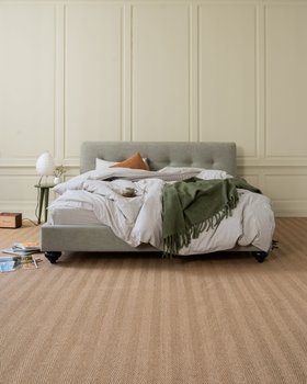 Henry Bed in Mineral Eucalyptus