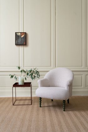 Rose Chair in Mariola Stripe Ganache