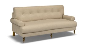 Henry Large Sofa in Mariola Stripe, Butterscotch