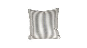Large Scatter Cushion in Mariola Stripe, Sloe