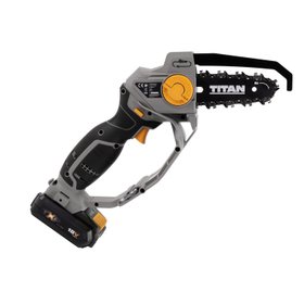 Titan 18V 1 x 2.0Ah Li-Ion Cordless 15cm Chainsaw