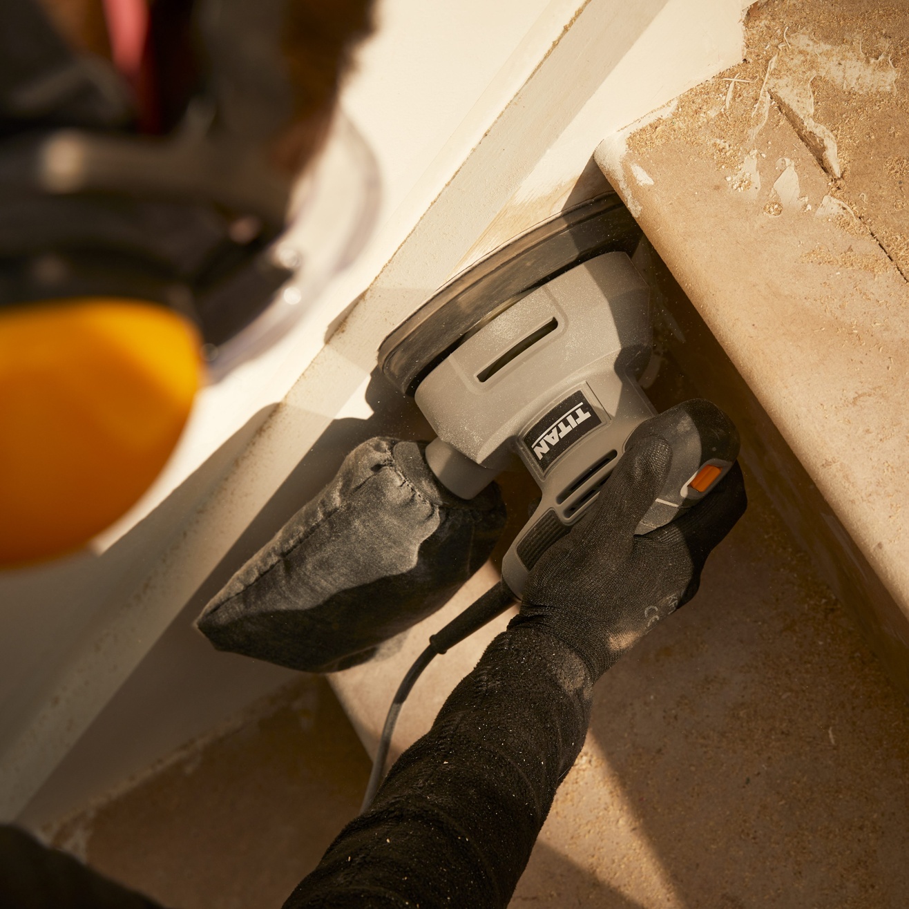 Titan 160w Electric Detail Sander 240v