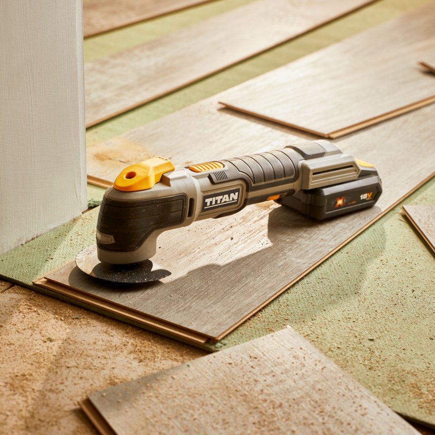 Titan 18v 1 X 2.0ah Li-Ion Txp Cordless Multi-Tool