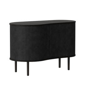 Audacious Sideboard Cabinet | Black Oak | Charcoal