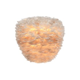 Umage Eos Evia Feather Pendant Shade - Light Brown - Medium - 40cm