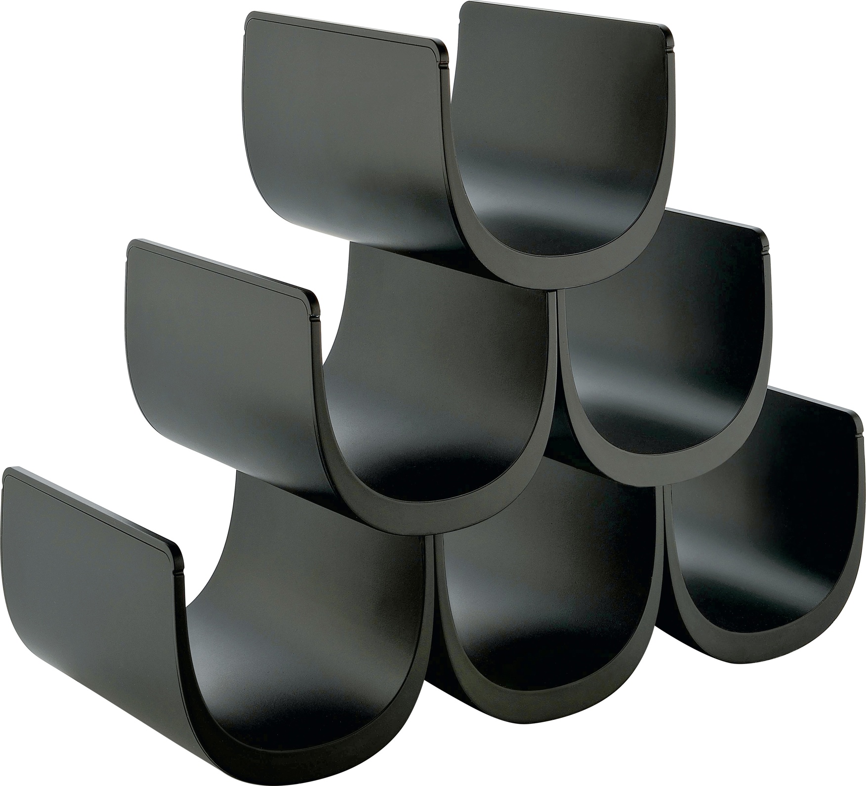 Alessi Noe Wine Rack - Black