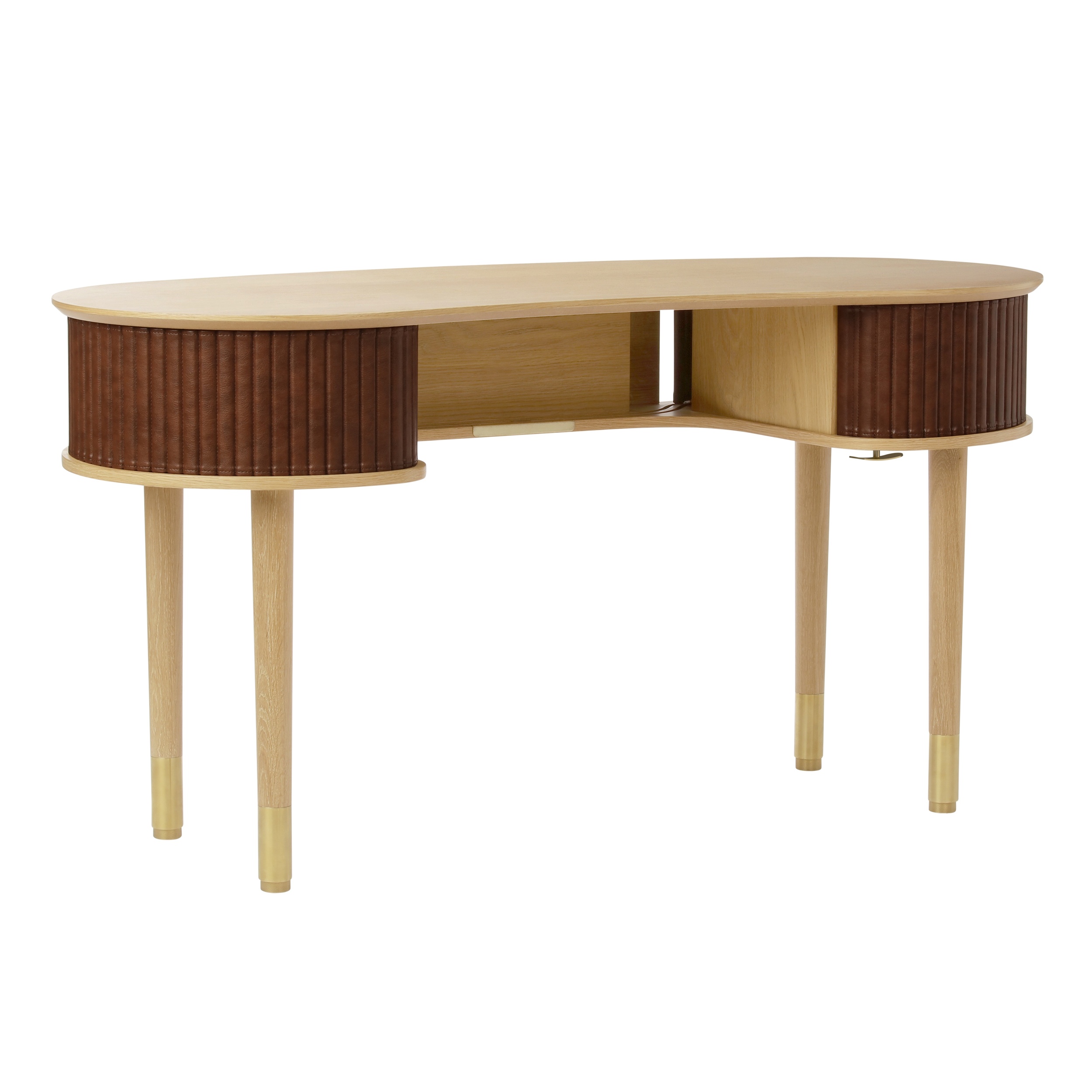 Audacious Desk | Oak | Hazlenut