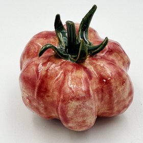 Large Handmade Ceramic Heritage Tomato