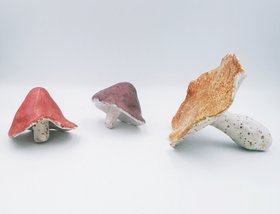 Ceramic Mushroom Table Decorations
