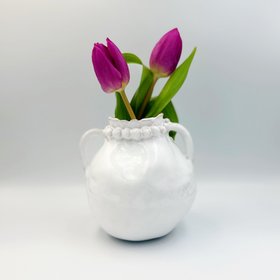 Single Stem Vase - Petals and Pearls