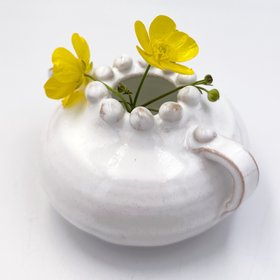 Single Stem Vase - String of Pearls