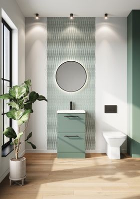 Muro 500 Floor Cabinet - Reed Green