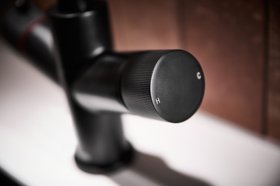 KoGE 4-in-1 Swan Pull Out Spout Hot Water Tap | Matte Black