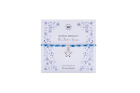 Shine Bright this festive Season - Sentiments Bracelet by Carrie Elspeth