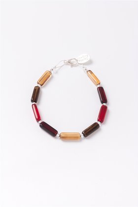 Elements Beaded Bracelet Autumn Mix by Carrie Elspeth