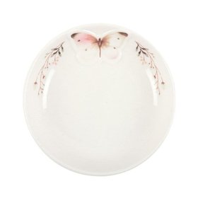 White Butterfly Tealight Candle Holder