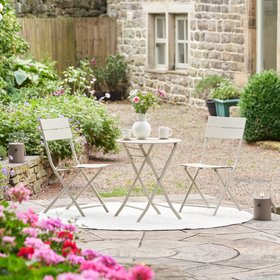 Rapallo Putty Outdoor Bistro Set