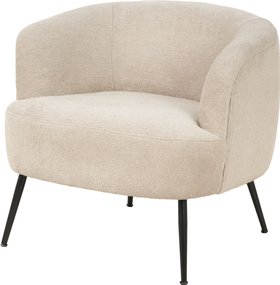 Amaya Taupe Teddy Tub Chair