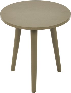 Stockton Olive Pine Wood Side Table
