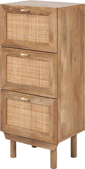 Hendrix Natural Rattan Tall Unit