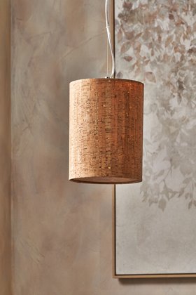 Edgar Natural Cork Tall Pendant