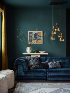 Industville, Giant LED Soft Filament Dimmable Bulb S173 Amber, Knurled Edison Pendant Light (Holder) Black