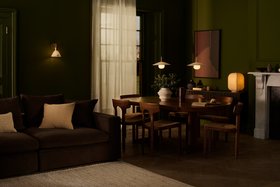 Industville, Noho Alabaster Fluted Funnel Swan Neck Wall Light, Alabaster Pendant Light, Bloxham Table Lamp