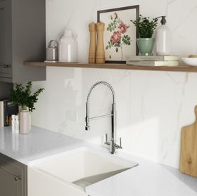 715779 Zenith Polished White Marble Effect Tiles (60x60cm)