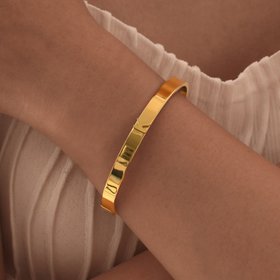 Hooples Initial Bangle